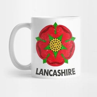 Lancashire / Retro County Design Mug